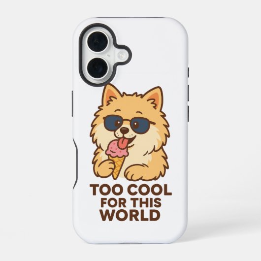 Gelato Time – Doggy Edition iPhone 16ケース (裏面)