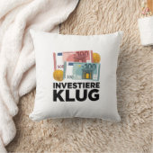 Geldkissen – Auffälliges Design mit Euro-Motiven クッション (ブランケット)