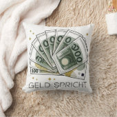 Geldkissen – Luxusdesign für Finanzfans クッション (ブランケット)
