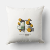 Geldkissen – Modernes Design mit Euro-Motiven クッション (裏面)