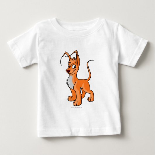 Gelertのオレンジ ベビーTシャツ (正面)