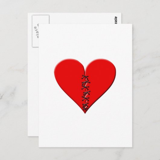 Gelflictes Herz ポストカード (正面/裏面)