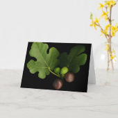 Geliniのイチジクの挨拶状 カード (黄色い花)