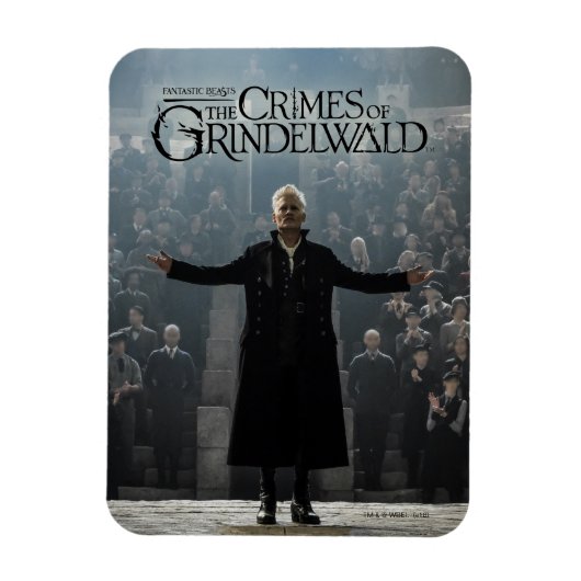 GELLERT GRINDELWALD™の音声写真 マグネット (縦)