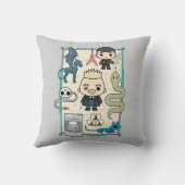 GELLERT GRINDELWALD™ &ベアボーン漫画 クッション (裏面)