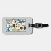 GELLERT GRINDELWALD™ &ベアボーン漫画 ラゲッジタグ (正面横)