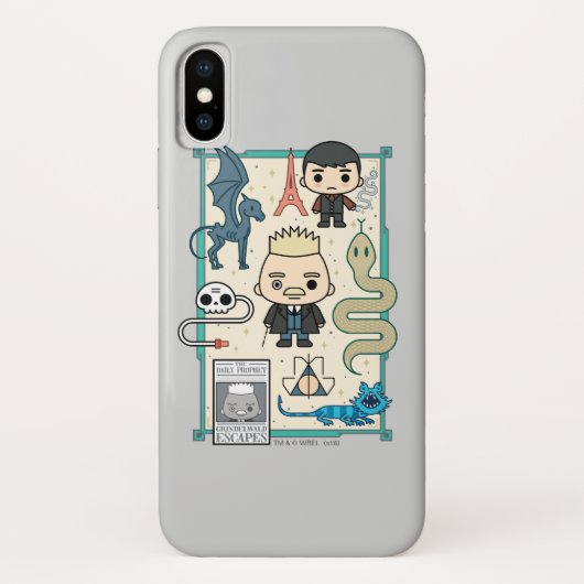 GELLERT GRINDELWALD™ &ベアボーン漫画 Case-Mate iPhoneケース (裏面)
