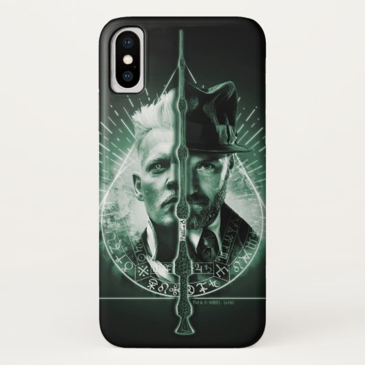 GELLERT GRINDELWALD™対Dumbledore Case-Mate iPhoneケース (裏面)