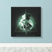 GELLERT GRINDLWALD™対ダンブルドア キャンバスプリント (インサイチュ (ウッドフロア))