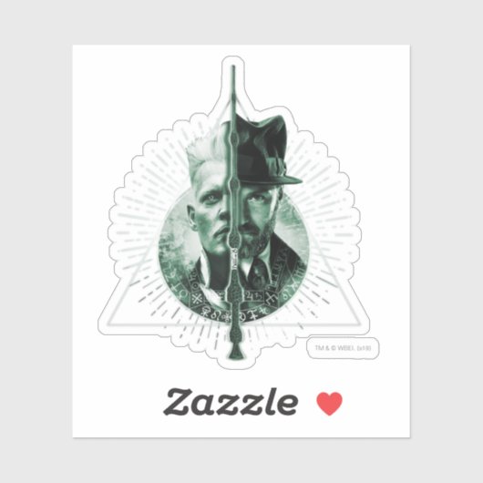 GELLERT GRINDLWALD™対ダンブルドア シール (シート)