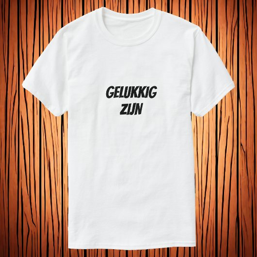 Gelukkig zijnオランダTシャツ Tシャツ