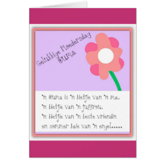 Gelukkige Moedersdag Ouma