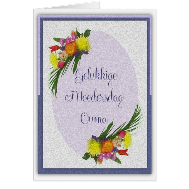 Gelukkige Moedersdag Ouma (正面)