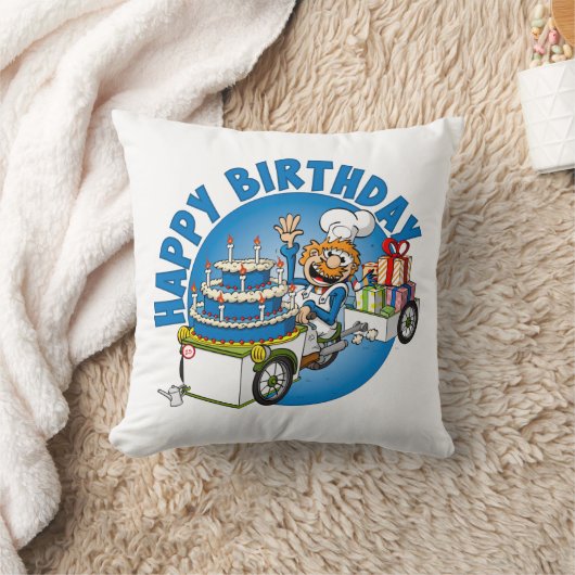 Gelukkige verjaardag クッション (ブランケット)