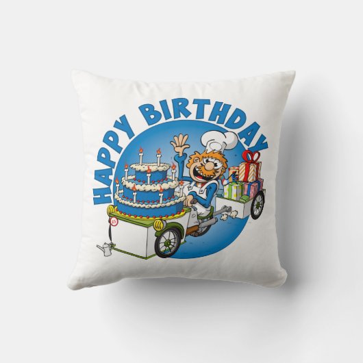 Gelukkige verjaardag クッション (裏面)