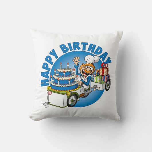 Gelukkige verjaardag クッション (正面)