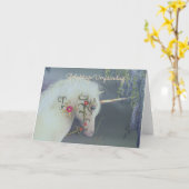 Gelukkige Verjaardag -フランダース語-オランダの誕生日 カード (黄色い花)