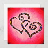 GemきらめくハートデザイナーSquareノートカード シーズンカード (正面/裏面)