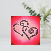 GemきらめくハートデザイナーSquareノートカード シーズンカード (スタンド正面)