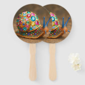 Gem Encrusted Snail ハンドファン (正面&裏面)