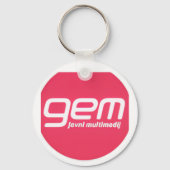 Gem Interactive key chain キーホルダー (正面)