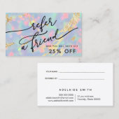 gem opalテクスチャ参照カード 名刺 (正面/裏面)