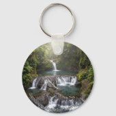 Gembleng Waterfall Sidemen Bali Nature Keychain キーホルダー (正面)