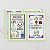 Gemel – ゲルマニウムトレーディングカード ポストカード (正面/裏面)