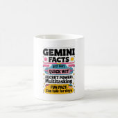 Geminiの事実:迅速なウィット数々の、タスク処理、無限 コーヒーマグカップ (中央)