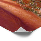 Geminiゴシックお洒落色の蝶の女性 ポスター (角)