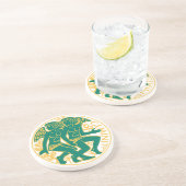 Gemini上の〔占星術の〕十二宮図の標識 コースター (側面)