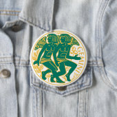 Gemini上の〔占星術の〕十二宮図の標識 缶バッジ (インサイチュ)