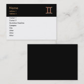 Gemini名刺 名刺 (正面/裏面)