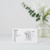 Gemini名刺 名刺 (スタンド正面)