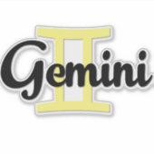 Gemini シール (正面)