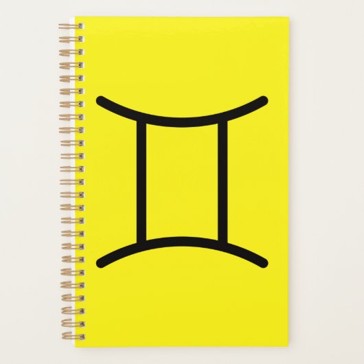 Gemini プランナー手帳 (正面)