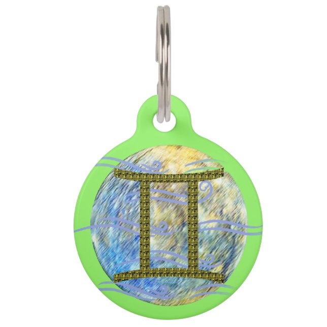 Gemini ペット　ネームタグ (正面)