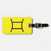 Gemini ラゲッジタグ (正面横)