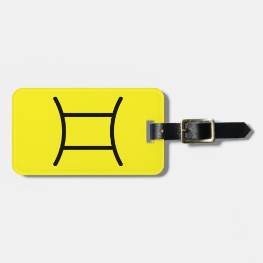 Gemini ラゲッジタグ (正面横)