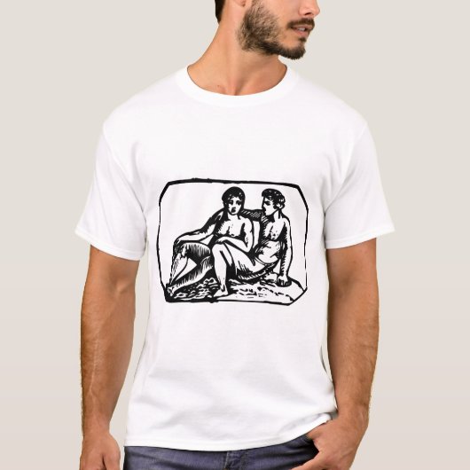 Gemini – ラベルなし tシャツ (正面)