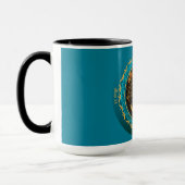 Gemini〔占星術の〕十二宮図のカスタマイズ マグカップ (左)