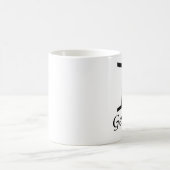 'Gemini'〔占星術の〕十二宮図記号 コーヒーマグカップ (中央)