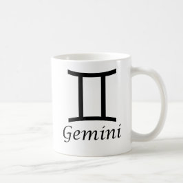'Gemini'〔占星術の〕十二宮図記号 コーヒーマグカップ