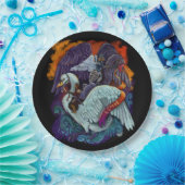 Gemini～〔占星術の〕十二宮図 ペーパープレート (パーティー)