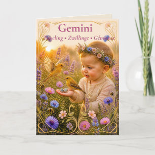 Gemini 星座カード ドリーミー占星術コレクション シーズンカード