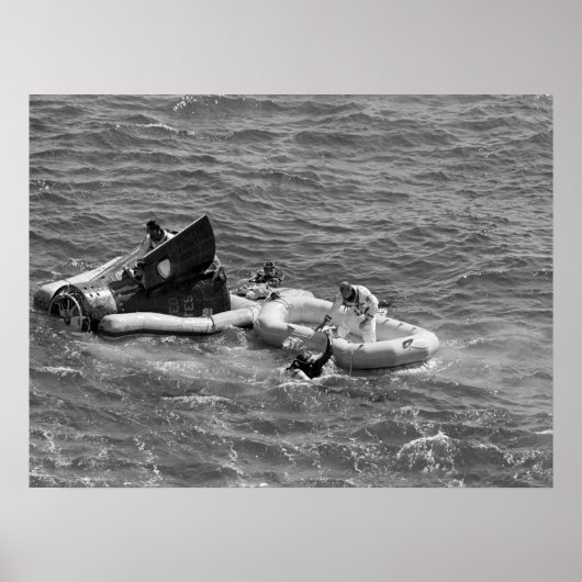 Gemini 11のスプラッシュダウンとリカバリ ポスター (正面)