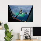 Gemini 12のスプラッシュダウンとリカバリ ポスター (ホームオフィス)