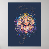 Gemini Anime Sweet 16 Custom Poster ポスター (正面)