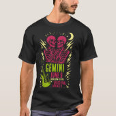 Gemini at Erato Hall: Twin-Skeleton Punk Concert Tシャツ (正面)