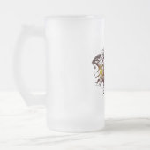 Gemini Beer Glass フロストグラスビールジョッキ (左)